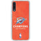 2025 NBA Champions Oklahoma City Thunder Galaxy A50 Clear Case